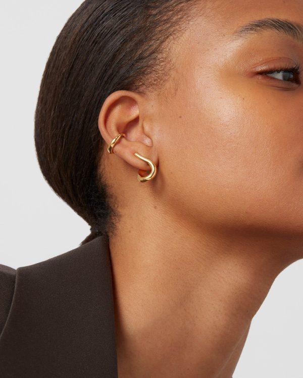 Ear Cuff & Climber Earring Set